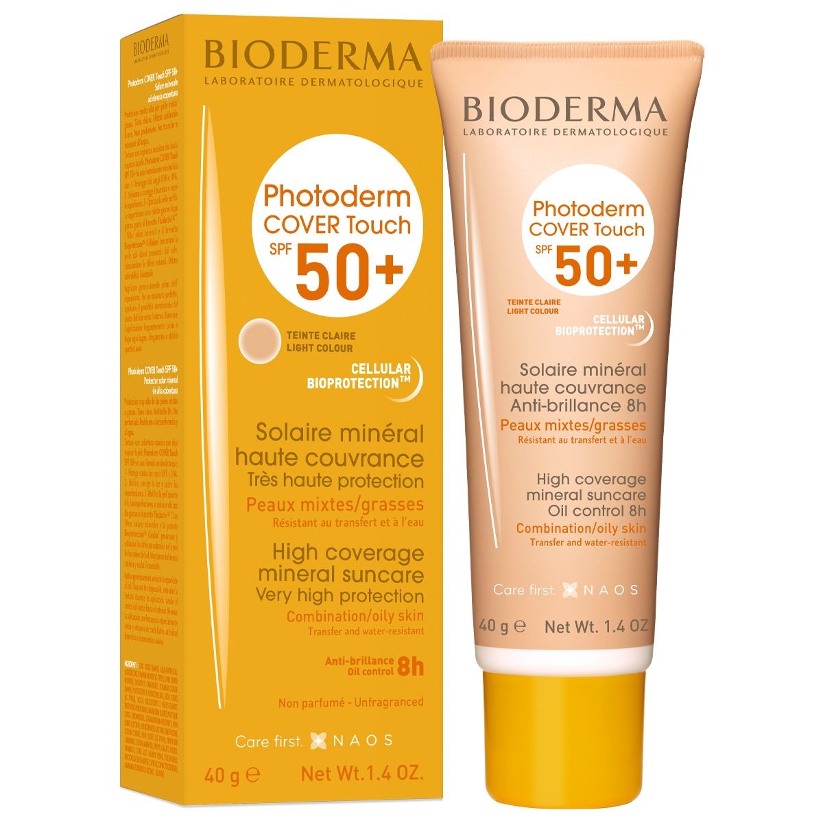 Photoderm MAX AQUAFLUIDE Toque Seco Neutro SPF 50 Protector Solar 40